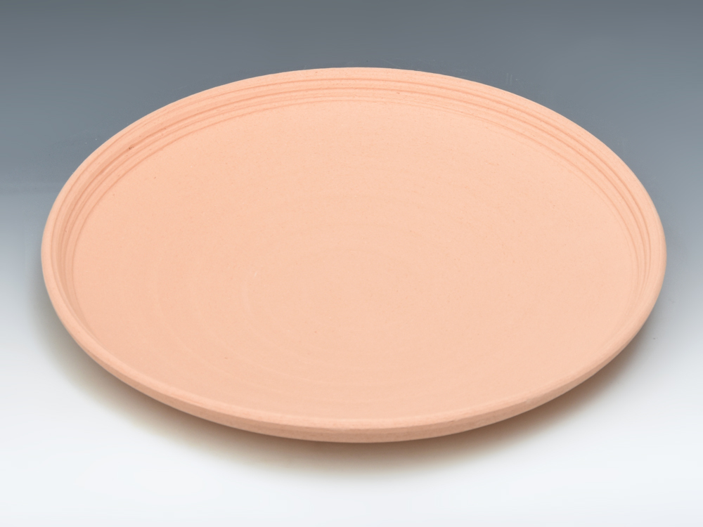 大炉用 素焼 灰焙烙 径37㎝ 陶磁器 京焼 茶会 茶席 茶器 灰器 灰入 炉 炭道具 茶道具 未使用 z9400o拍卖