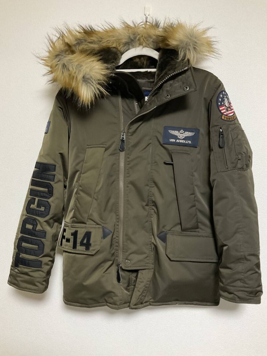 AVIREX / アヴィレックス / CUSTOM N-3B TOP GUN / フライトジャケット / サイズ M 未使用 / A1594拍卖