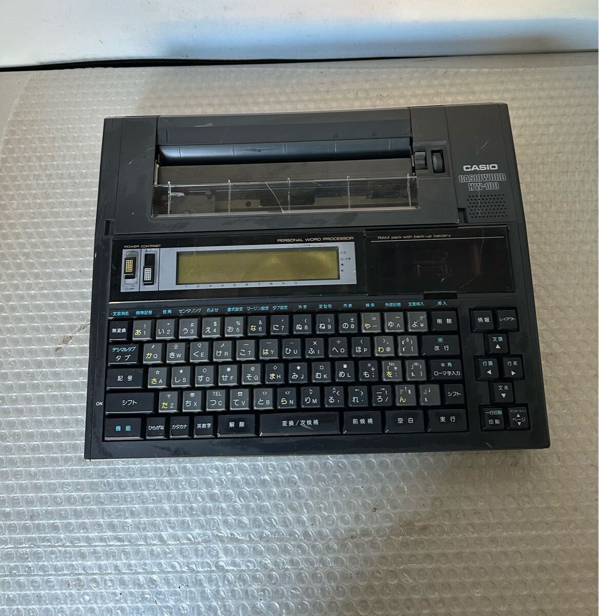 CASIO HW-100BK カシオネームランド【動作未確認ジャンク品扱い】拍卖