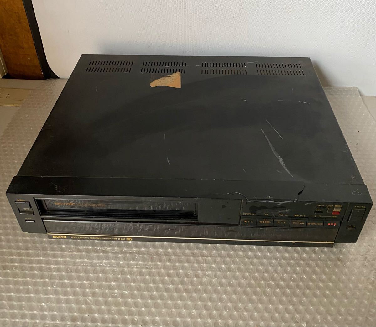 SANYO ビデオカセットレコーダーSVH-V25【コード切れジャンク品】拍卖