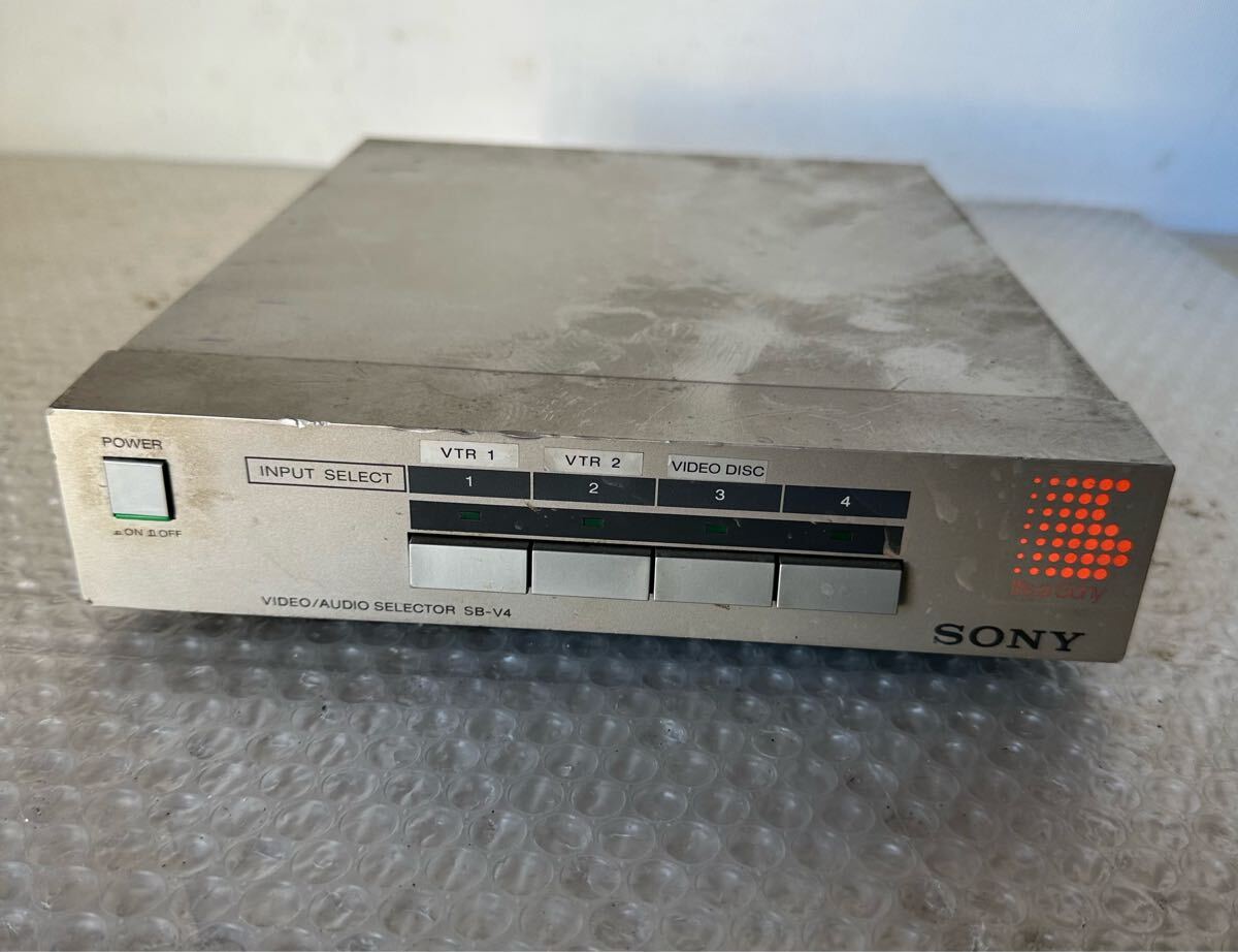 SONY SB-V4 ビデオ/オーディオ セレクター【コード切れジャンク品】拍卖