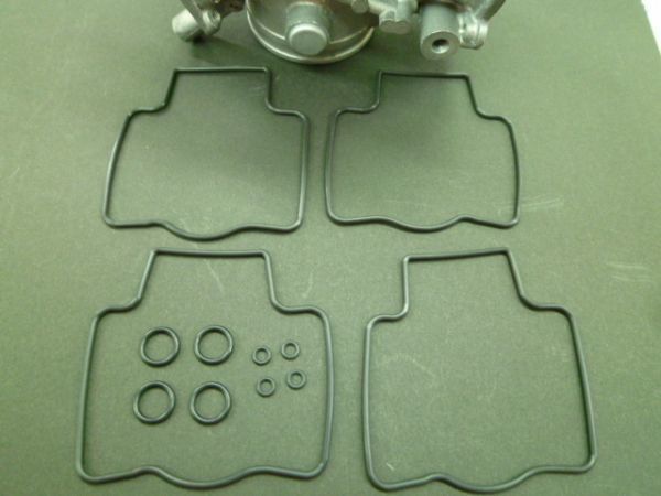 カワサキ ZZR400 K型 日本製キャブレター パッキン Oリング ニンジャ ケイヒンCVK オーバーホール レストア パイロットフロートバルブ拍卖