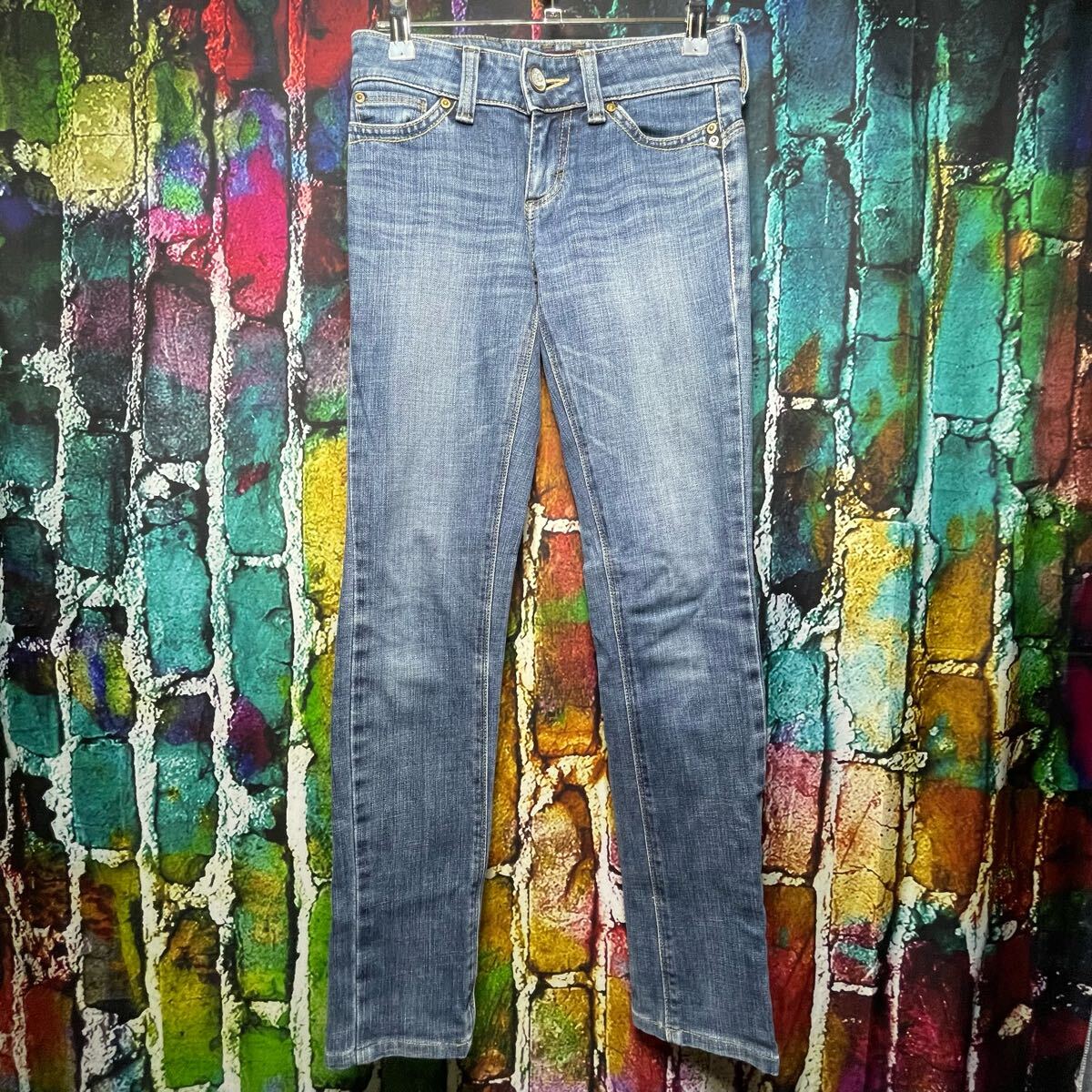 SOMETHING EDWIN Venus Jeans スキニー 25×32拍卖
