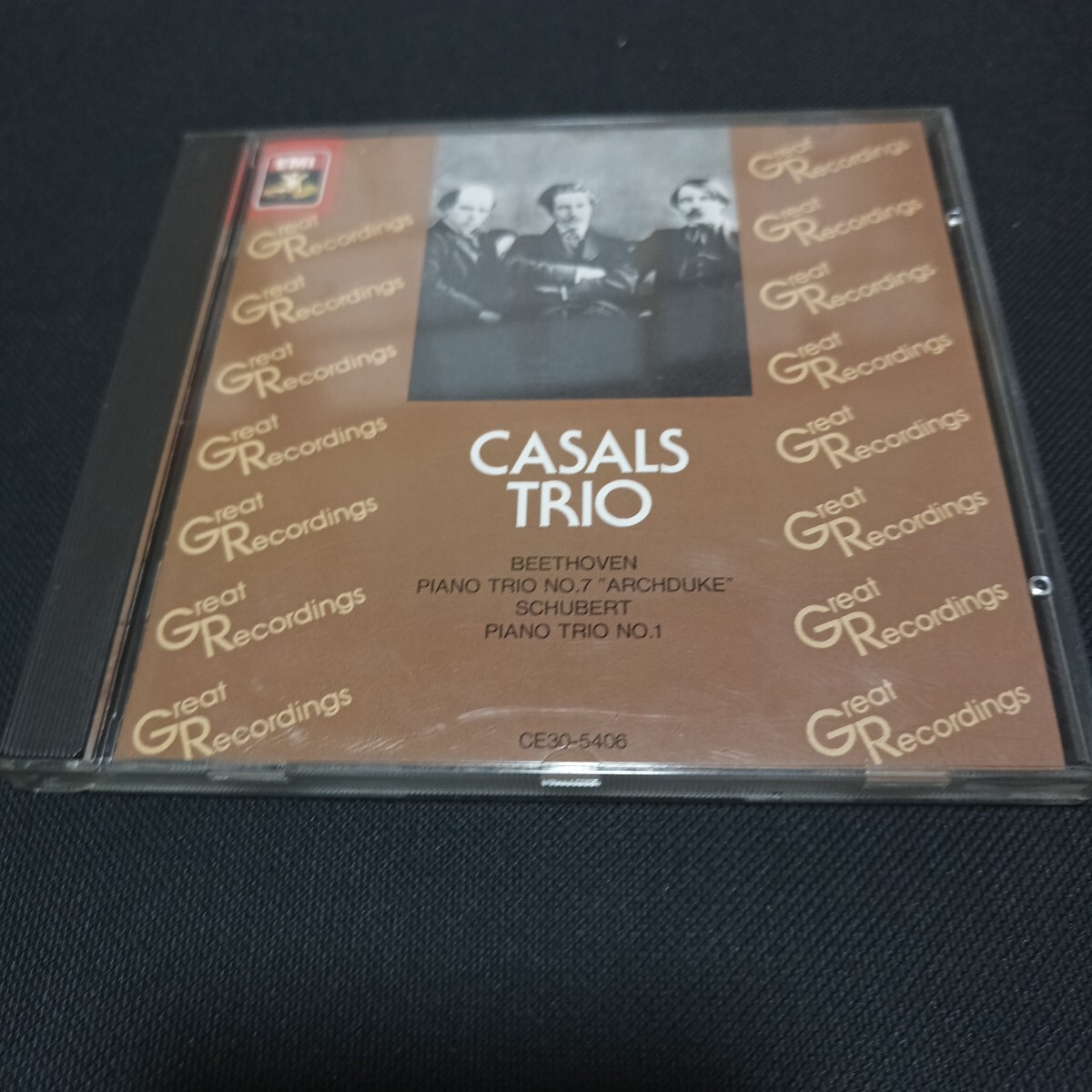 cd5■CD CASALS TRIO カザルス・トリオ 『ベートーヴェン / ピアノ三重奏曲第7番 ”大公”』CE30-5406拍卖