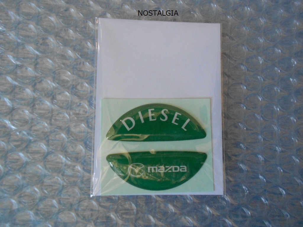 マツダ純正★ディーゼル車専用★キャップデカール★新品★全国送料無料★即決★CX-3,CX-5,CX-8,CX-30,CX-8,CX-80等に拍卖