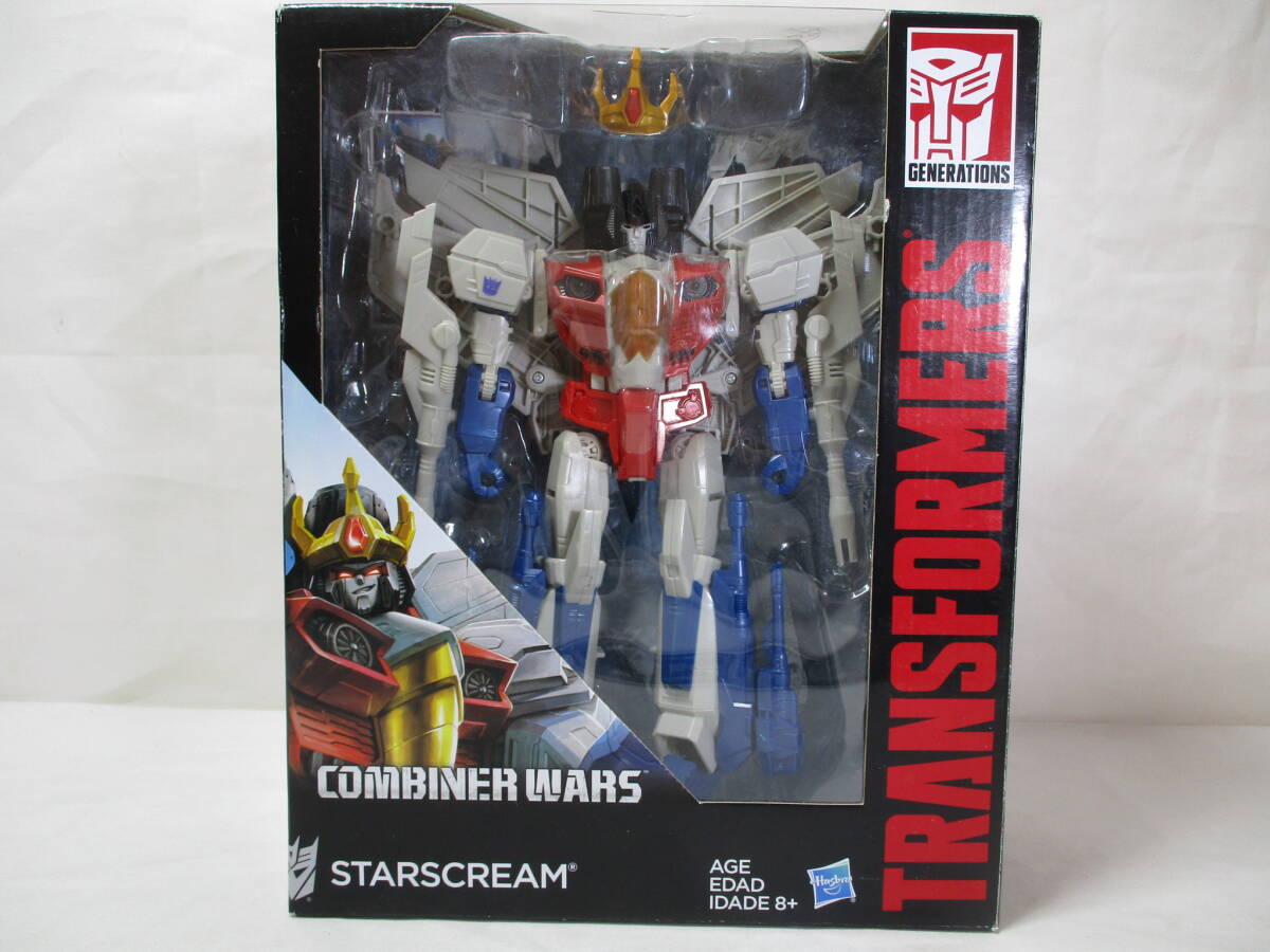 トランスフォーマー コンバイナーウォーズ リーダークラス スタースクリーム 開封品拍卖