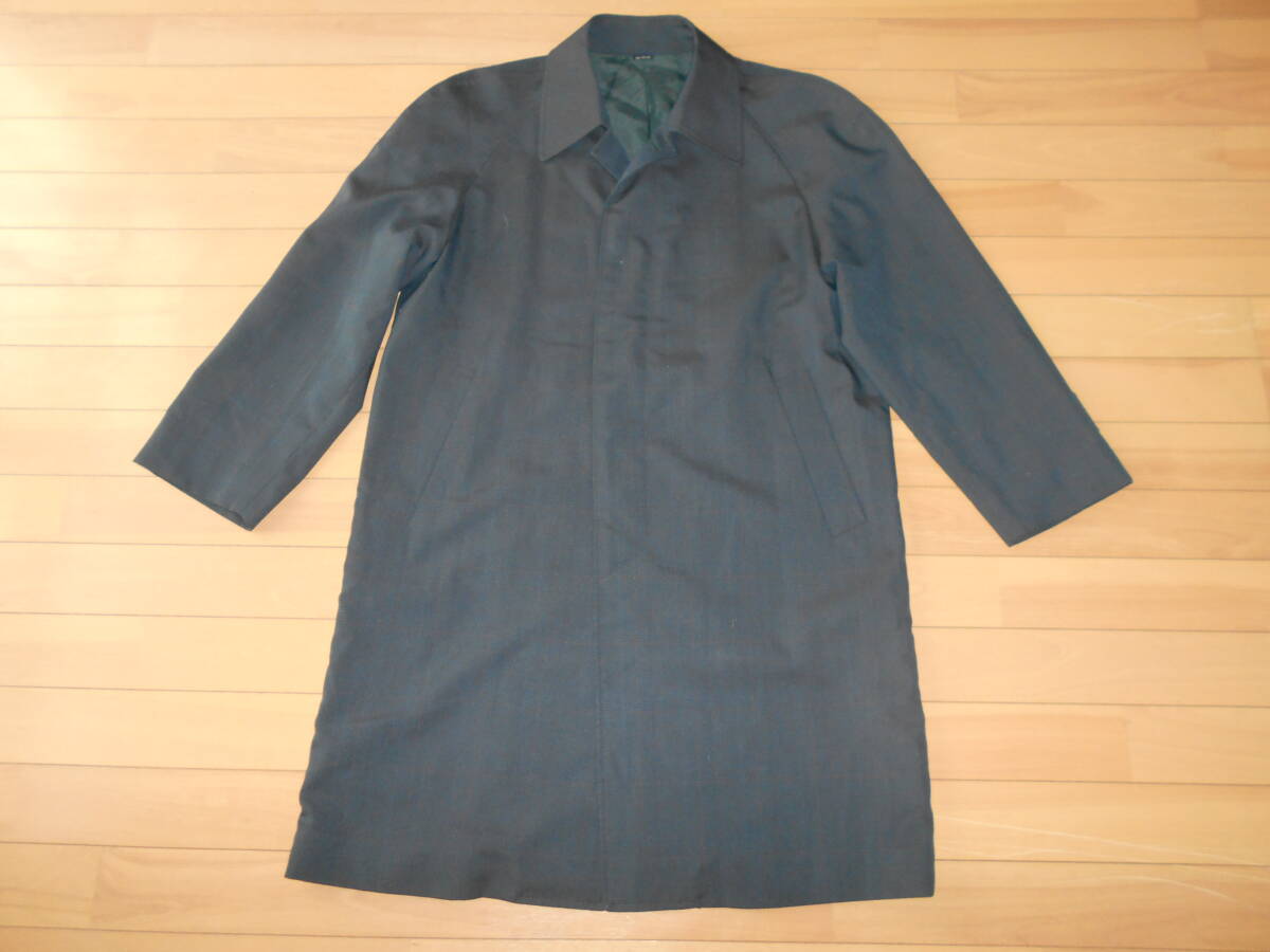 【特別価格】★希少品★Sunbird no.603-0242 グレンチェック クラッシックステンカラーコート ★濃灰茶size165★拍卖
