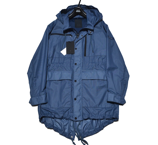 【新品】春秋メイン TATRAS タトラス 高級フーデットモッズコート 03サイズ 国内正規品 ポーランド製 タグ付き ロゴプレート付き 9416拍卖