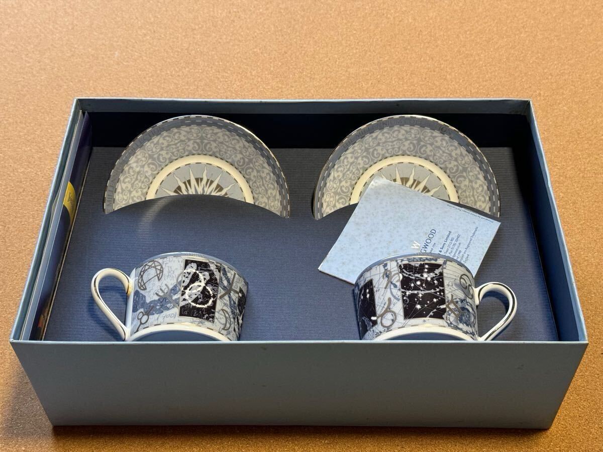 ■ウェッジウッド■ミレニアム・カップ&ソーサー・ペア/21世紀・限定/wedgwood ☆未使用☆拍卖