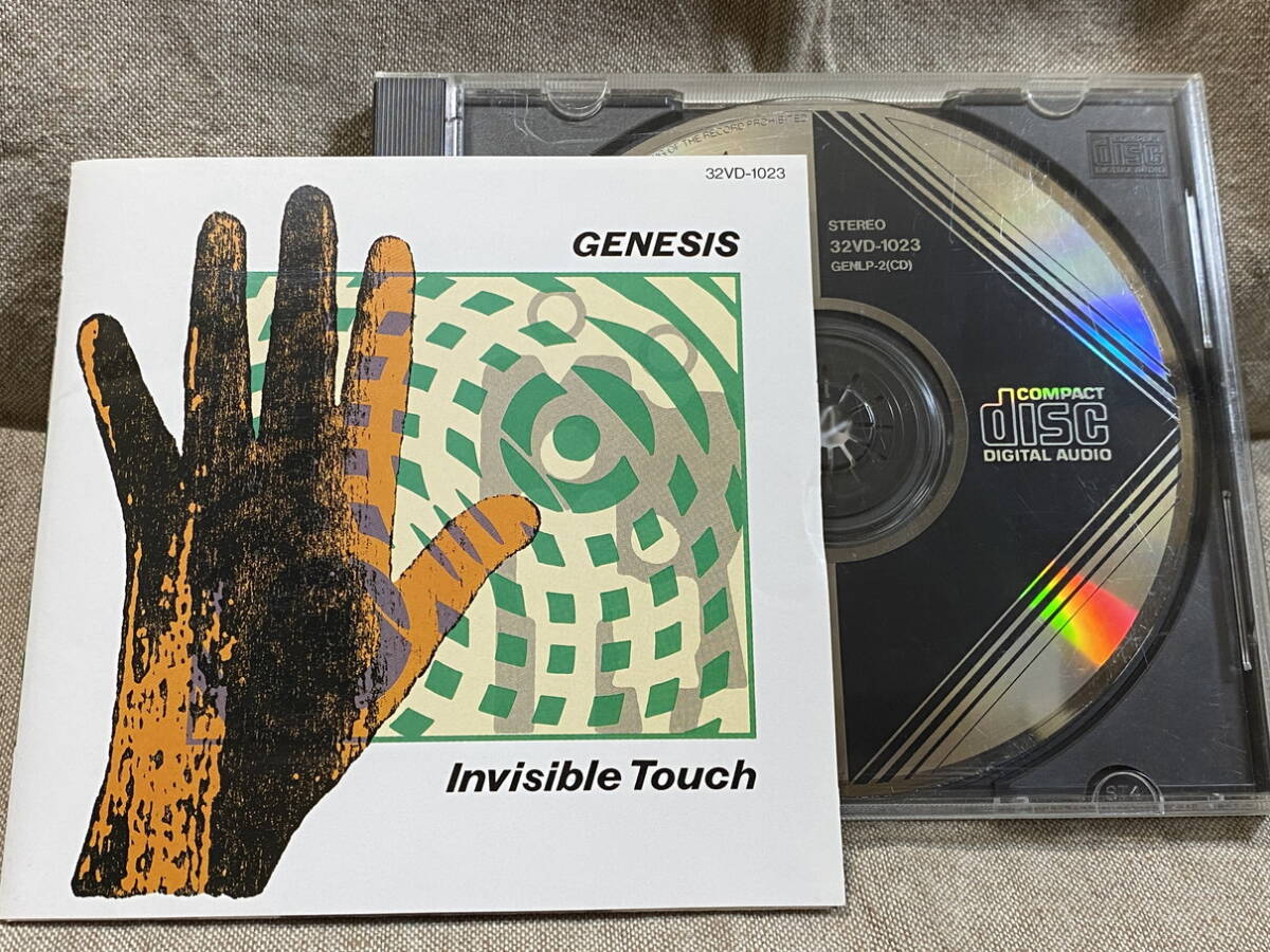 GENESIS - INVISIBLE TOUCH 32VD-1023 BLACK TRIANGLE 国内初版 日本盤 廃盤拍卖