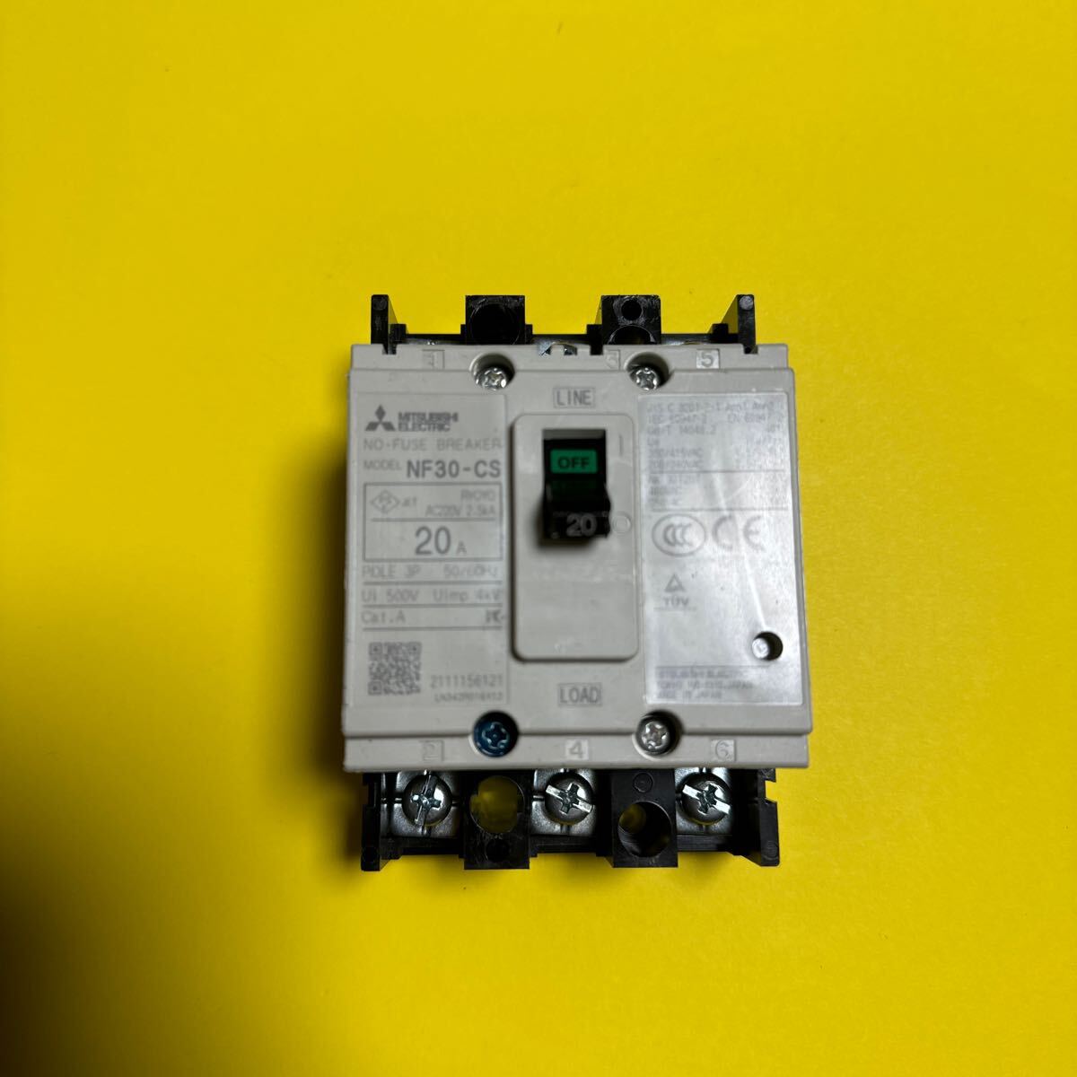 NF30-CS 20A 管理No.6 漏電遮断器 三菱電機拍卖