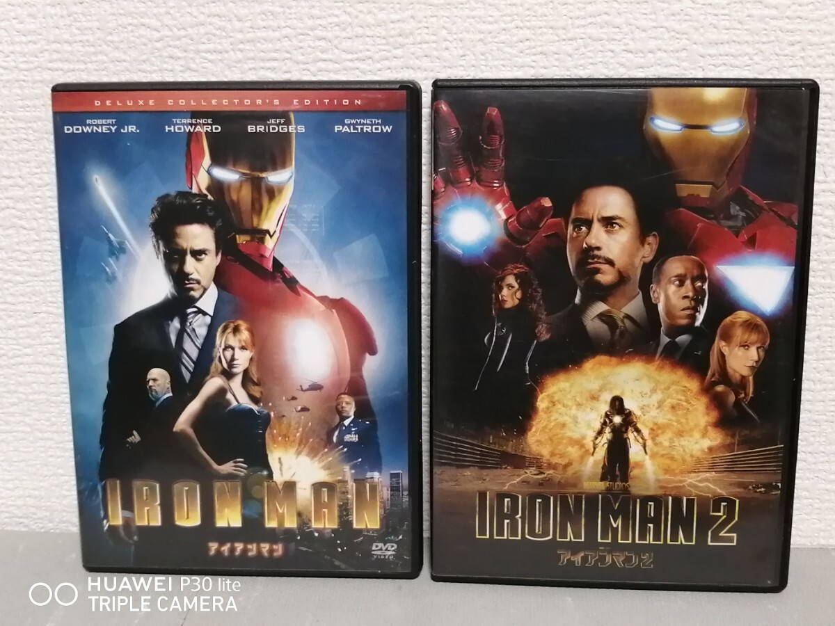 ◎正規版◆ アイアンマン 1+2まとめて◆ロバートダウニーJr.◆DVD拍卖