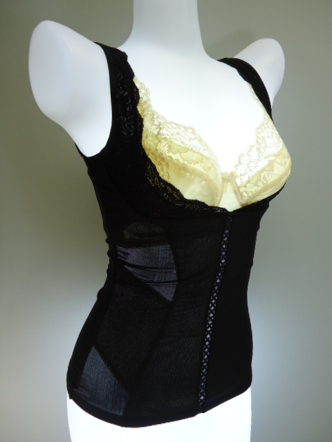 【KCM】shape1-75★新品★VARUNA /ヴァルナ エステサロン取り扱い マジックボディ シェイパー ブラック 75拍卖