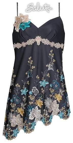 サルート74 【秋の七草】 キャミソールMサイズ OB 定価22000円拍卖