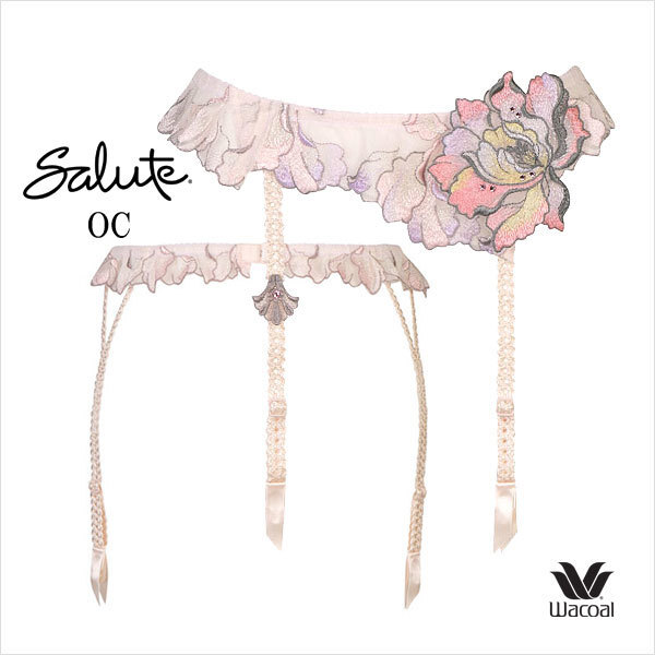 サルート64 【ー紅海ー珊瑚の海】 ガーターベルトMサイズ 定価9350円拍卖