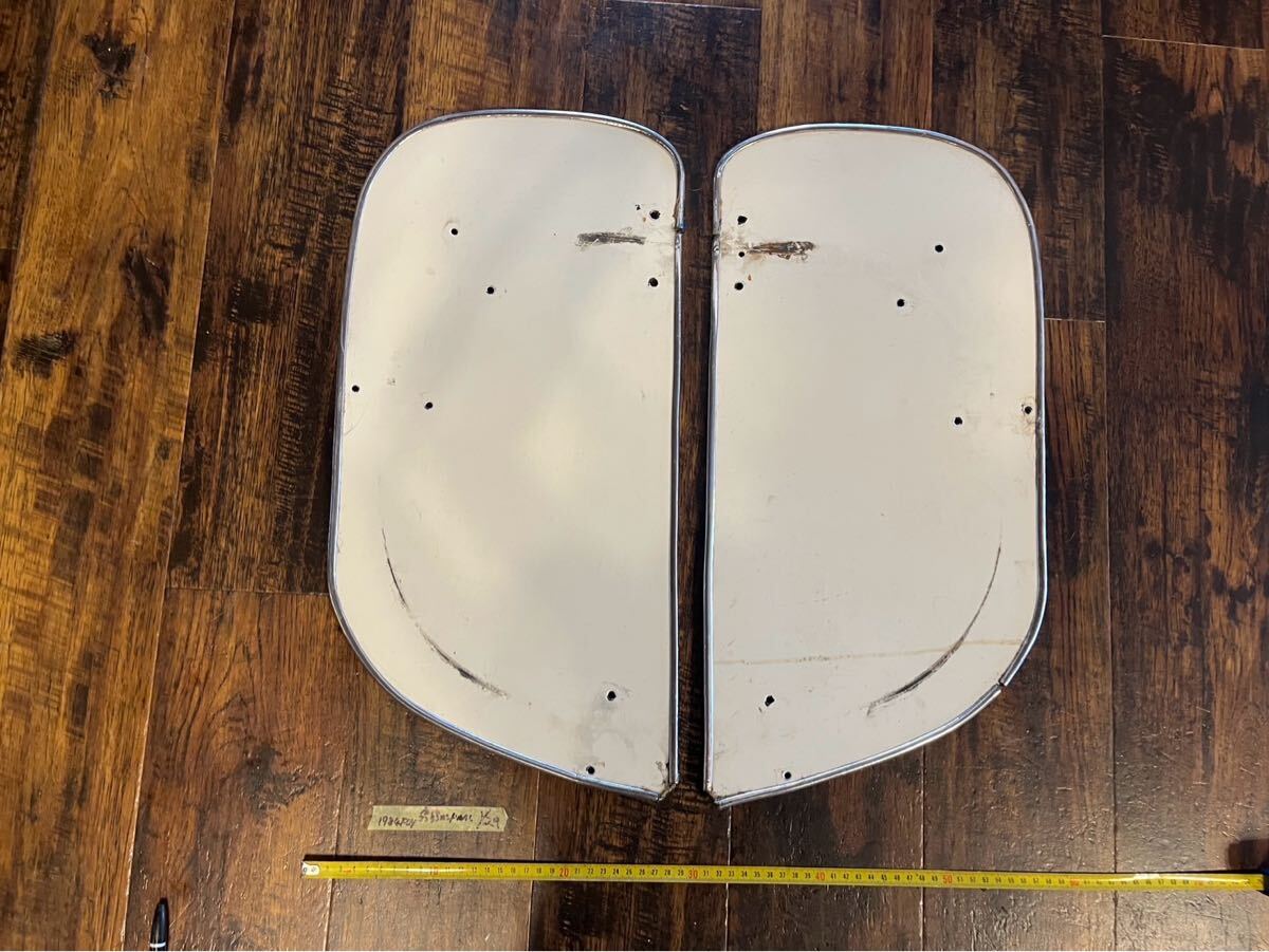 ハーレー1984年FLHにて使用!エンジンガードカバー、ロアフェアリング拍卖