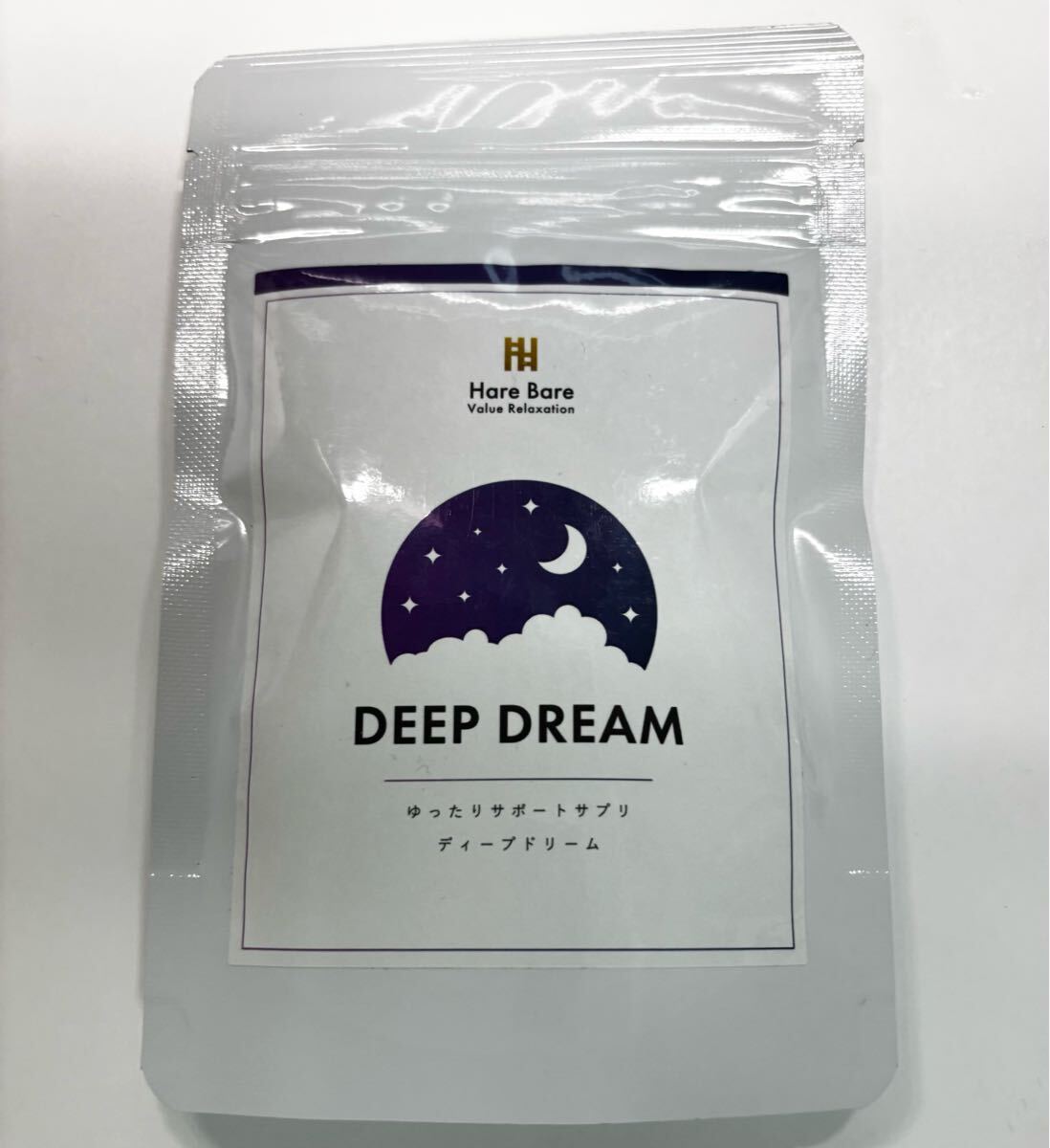 ハレバレ ディープドリーム 120粒 GABA ラフマ テアニン サプリメント Hare Bare拍卖