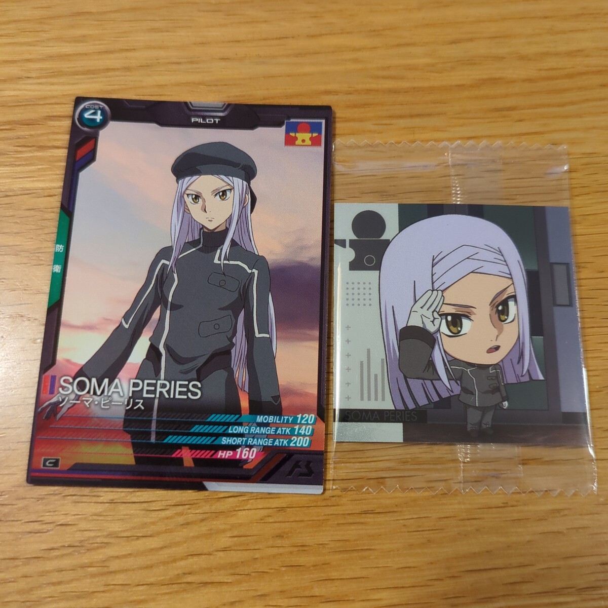 にふぉるめーしょん 機動戦士ガンダムOO シールウエハース ソーマ・ピーリス MG2-32 シール ステッカー アーセナルベース LX01-102拍卖