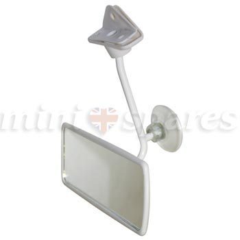 ローバーミニ MK1 ホワイト ルームミラー 24A2110 kenz拍卖