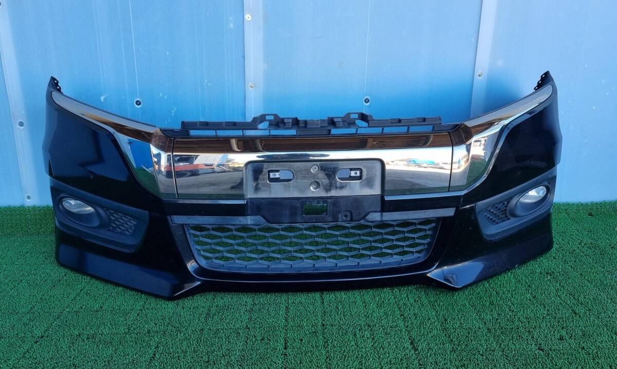 ホンダ ステップワゴン RK5 フロントバンパー (NH812P ブラックパール)拍卖