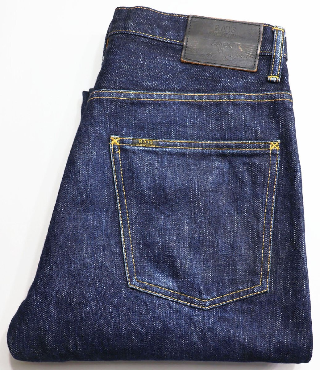 RATS (ラッツ) DENIM PANTS - ZIPPER FLY / ジッパーフライ デニムパンツ 15'RD-0906-C インディゴ size M拍卖