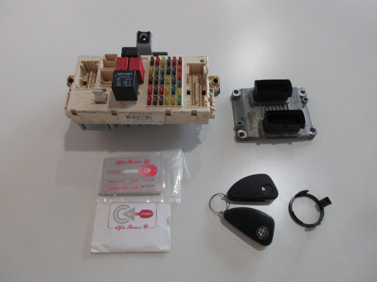 0991 希少 147GTA 6MT LH エンジンコンピュータSet ECU 拍卖