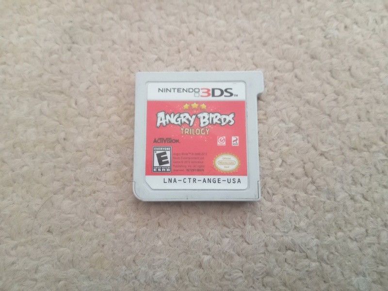 3DS アングリーバード Trilogy Angry Birds 北米版 海外版 ソフトのみ 中古拍卖