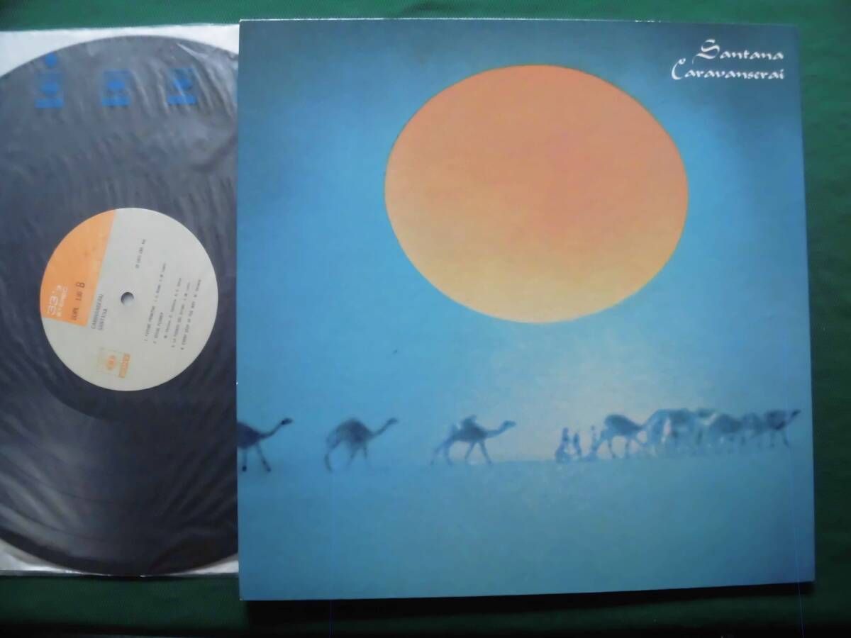 サンタナ/キャラバンサライ 超絶ギター・インスト、1972年5thアルバム、希少国内オリジナル初回盤良品拍卖