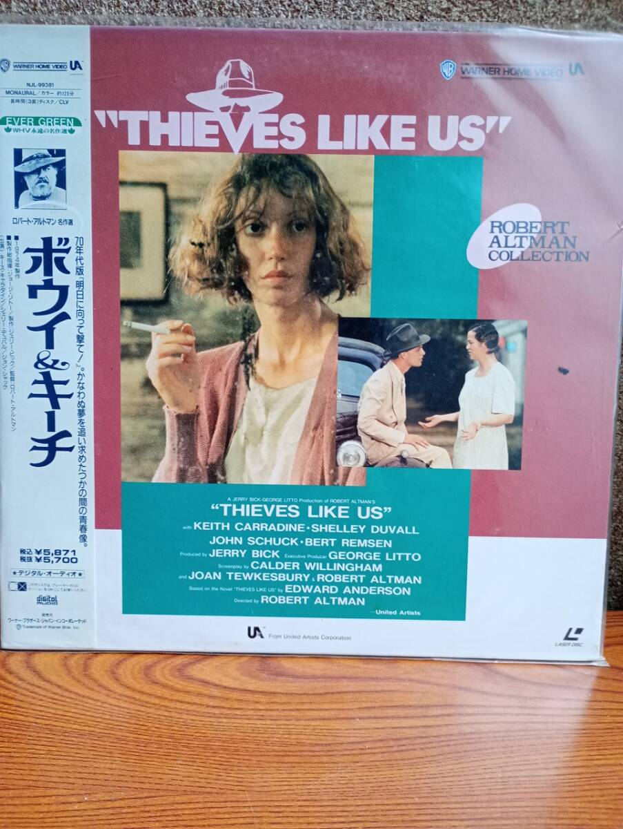 L0126 LD・レーザーディスク ボウイ&キーチ ロバート・アルトマン拍卖