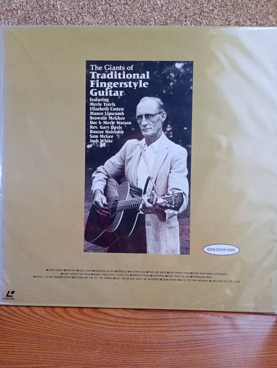 L0296 LD・レーザーディスク the giants of traditional fingerstyle guitar Merle Travis拍卖