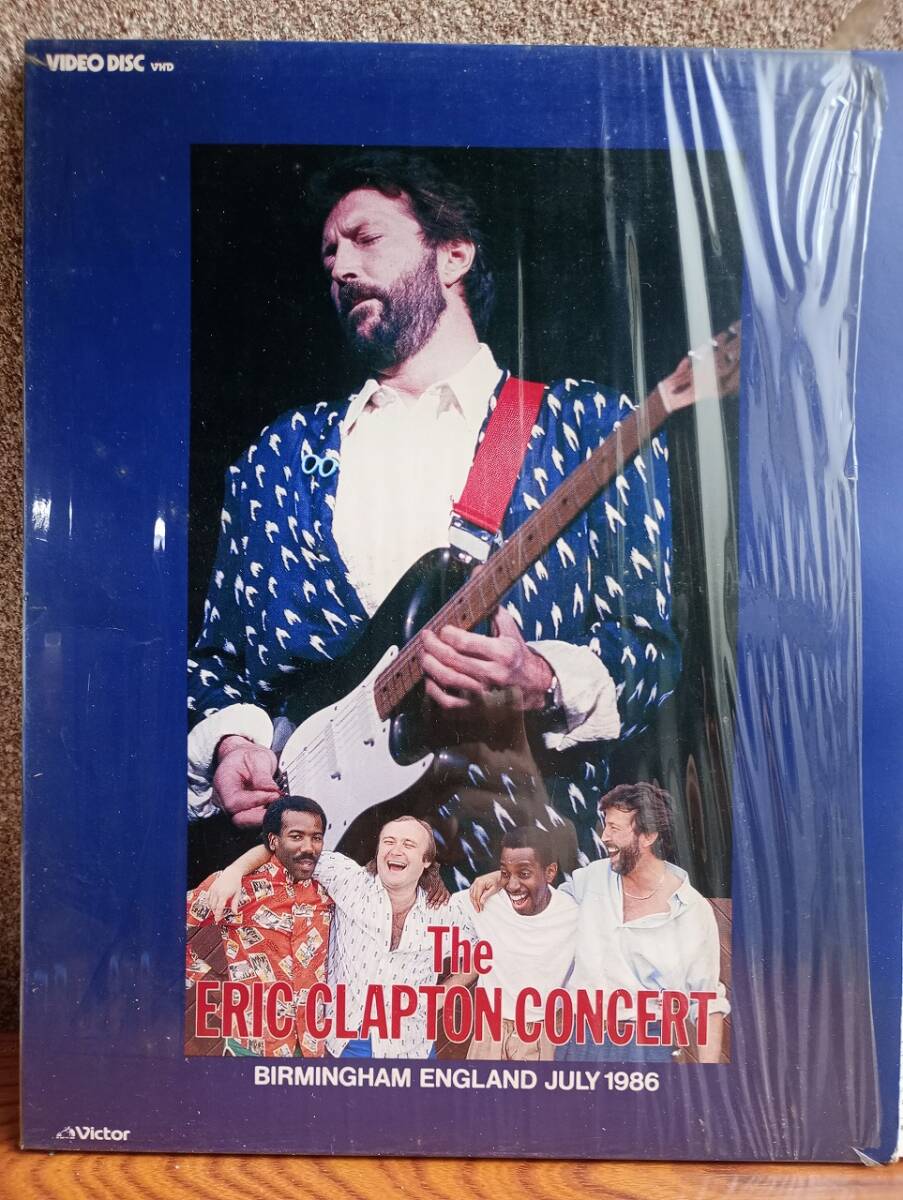 L0405 VHD・ビデオディスク エリック・クラプトン コンサート拍卖
