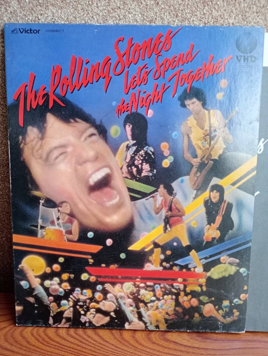 L0576 VHD・ビデオディスク ザ・ローリング・ストーンズ / Let's Spend the Night Together拍卖