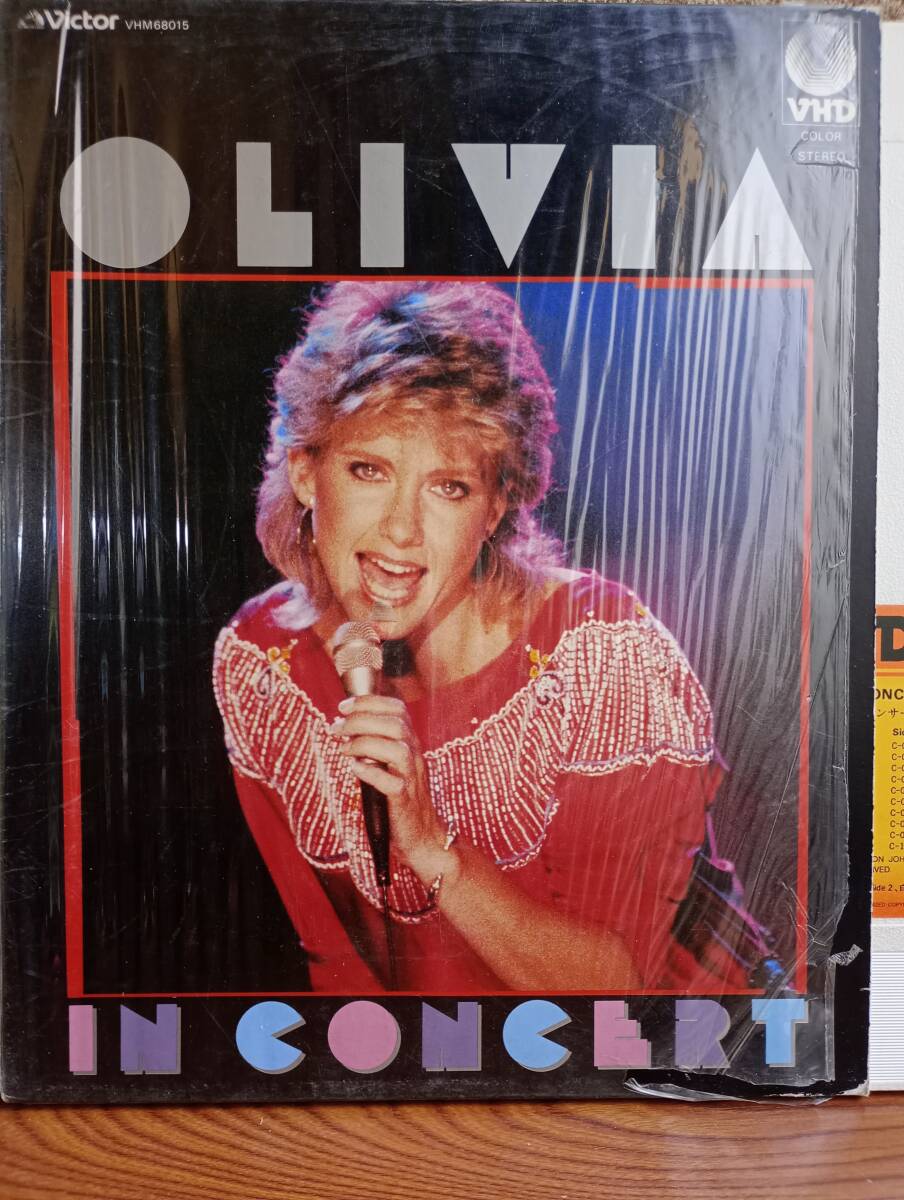 R0251 VHD・ビデオディスク オリビア・ニュートン・ジョン / イン・コンサート拍卖