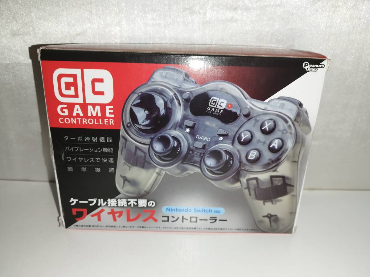 中古品 GC GAME Switch対応 ワイヤレス コントローラー 乾電池式(単3) 動作未確認拍卖