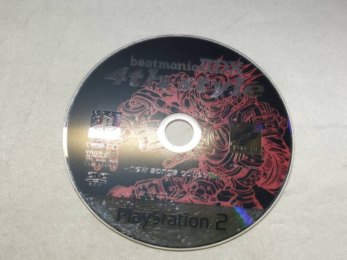中古品/傷有り PS2ソフト beatmania II DX 4th style -new songs collection- ディスク単品拍卖