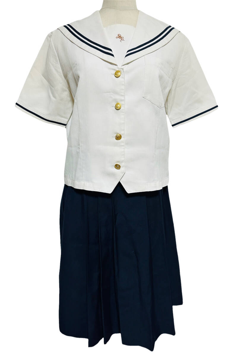 南山学園 聖霊高等学校 / 制服 / 卒業生保管品/ 指定品 / セーラー / スカート/拍卖