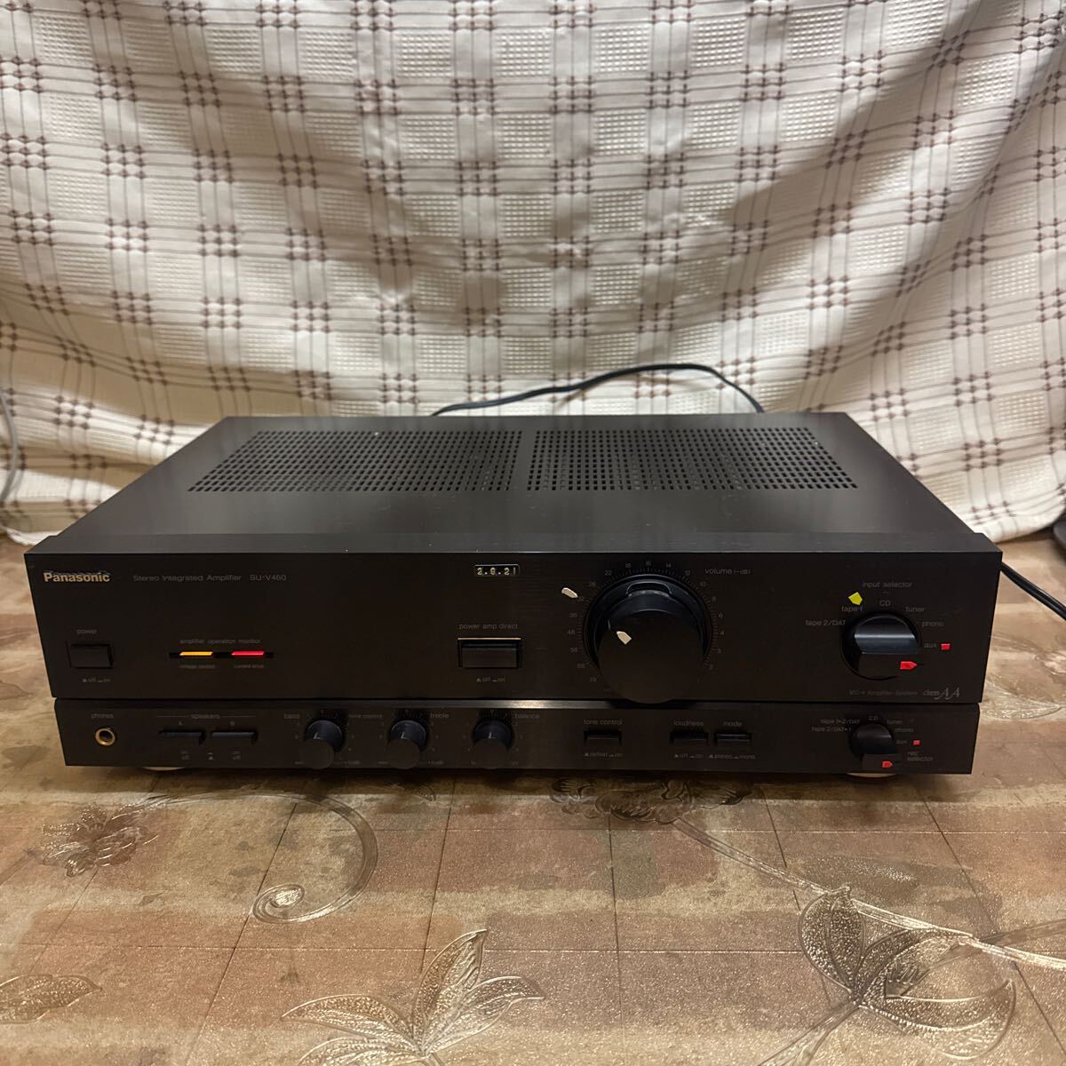 Panasonic プリメインアンプ SU-V460 【通電確認済み】拍卖