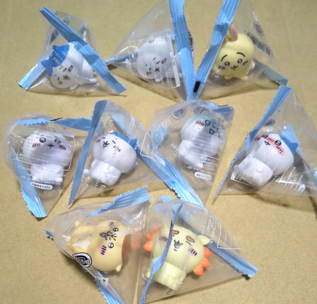 ちいかわ インテリアミニフィギュア3・全9種セット/シーサー・栗まんじゅう・うさぎ寝そべり・ぱっつん生え変わりハチワレ/フィギュアⅢ拍卖