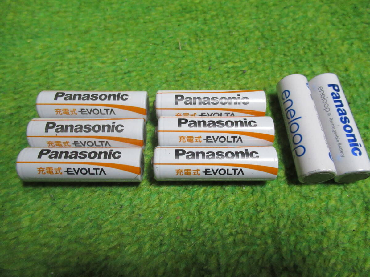 Panasonic 充電式Evolta 単3 6本+おまけ拍卖