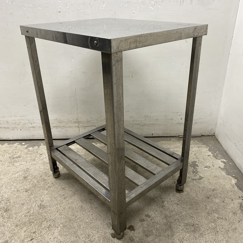 ★EB0314 | 作業台 ステンレス W450×D550×H750mm 業務用 厨房用 中古拍卖