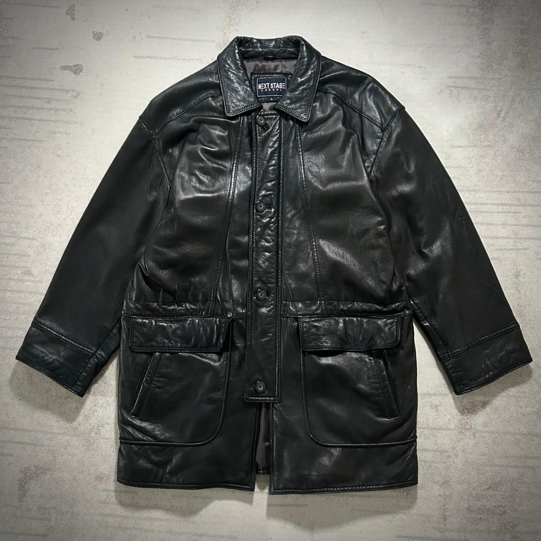 美品 80's カーコート オールレザー L シンサレート 3M拍卖