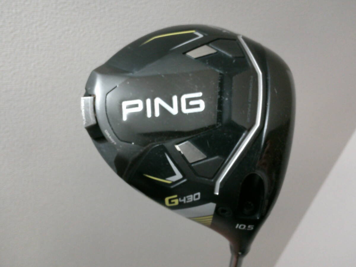PING(ピン)★G430 SFT 1W 10.5°★TOUR 2.0 CHROME 65 S★ドライバー ツアー クロム拍卖