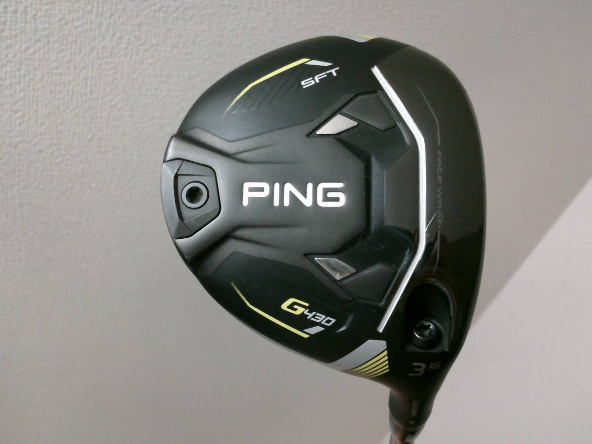 PING(ピン)★G430 SFT 3W 16°★TOUR 2.0 CHROME 65 S★FW ツアー クロム リシャフト拍卖