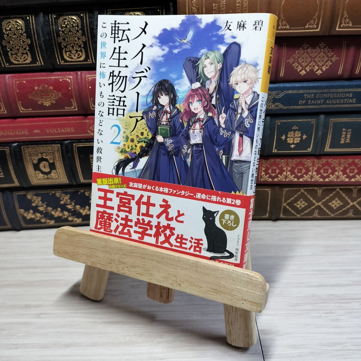 8-1 メイデーア転生物語 2 この世界に怖いものなどない救世主 (富士見L文庫) 友麻碧 002127拍卖