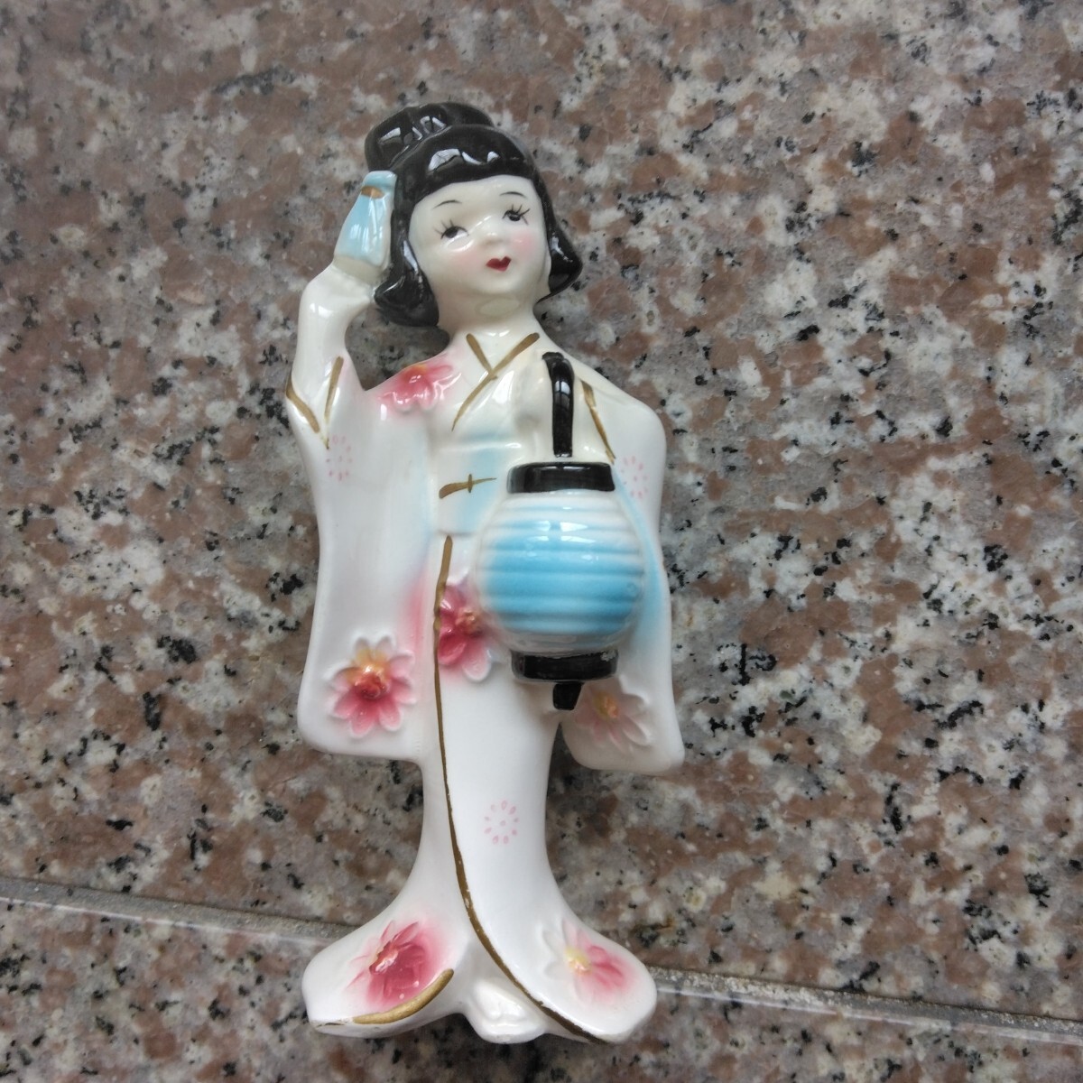 ビンテージミッドセンチュリー陶器人形拍卖