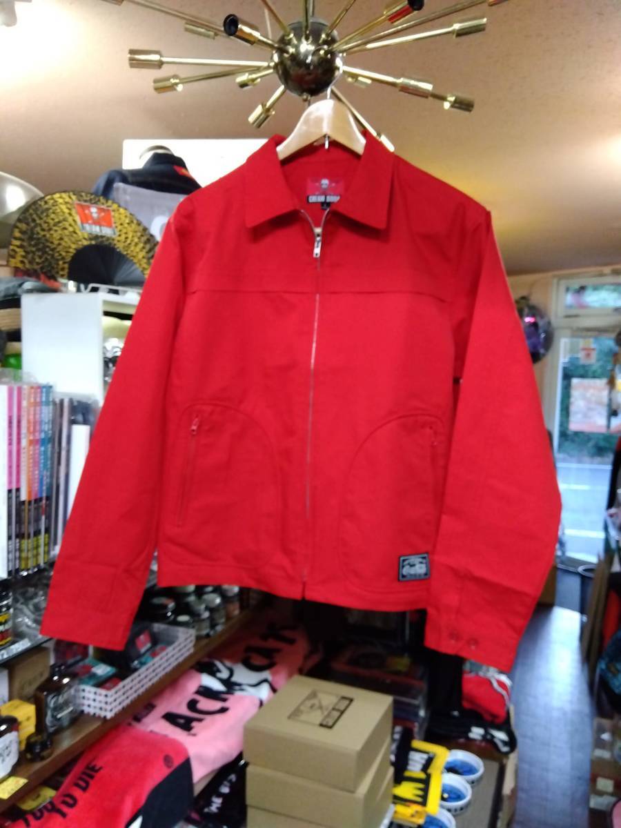 Lサイズクリームソーダスイングトップ赤色!検索ロカビリーブラックキャッツピンクドラゴンCREAMSODAスウィングトップジェームスディーン拍卖