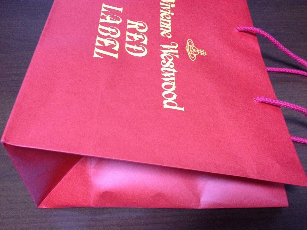 ヴィヴィアン ショップ袋 紙袋ショ袋 ショッパーバッグ 中28×22cm拍卖