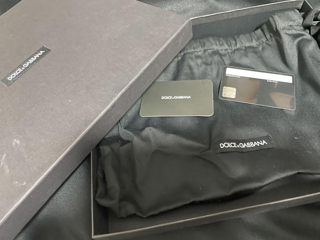 ドルチェ&ガッバーナ ドルガバ 革小物の純正箱 ギャランティカード 巾着拍卖