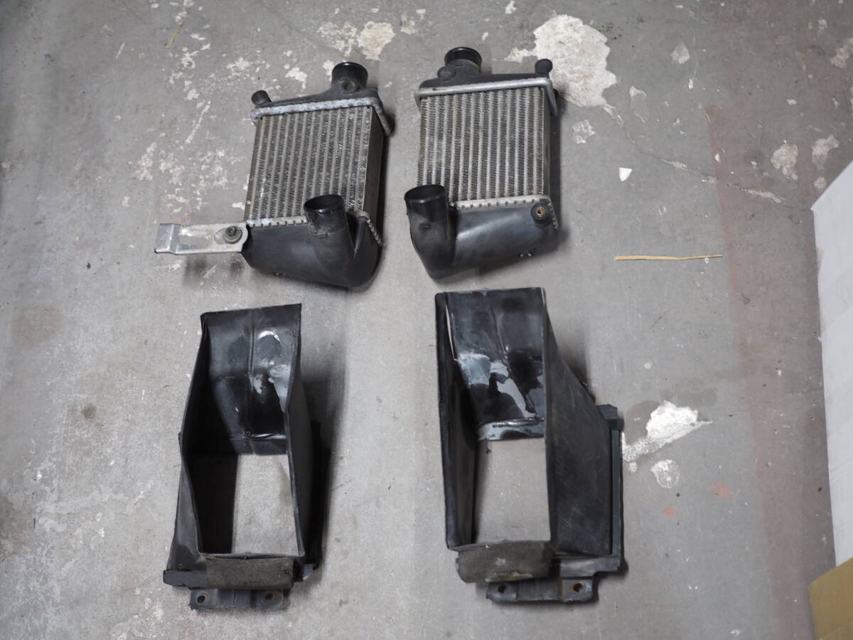 ■H4 日産 フェアレディZ Z32《 E-GCZ32 》VG30(DETT) AT ツインターボ 2BY2 Tバールーフ 前期 純正 インタークーラー カバーセット パネル拍卖