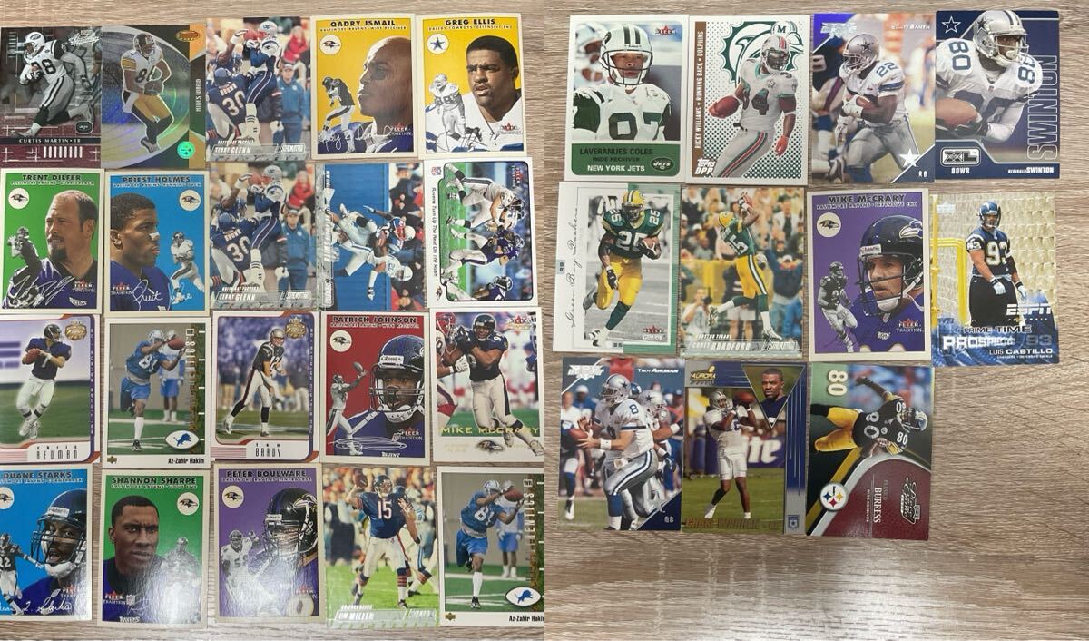 アメリカンフットボール カード TOPPS FLEER UPPER DECK まとめ売り 31枚 アメフト【在庫処分A0224002】 拍卖